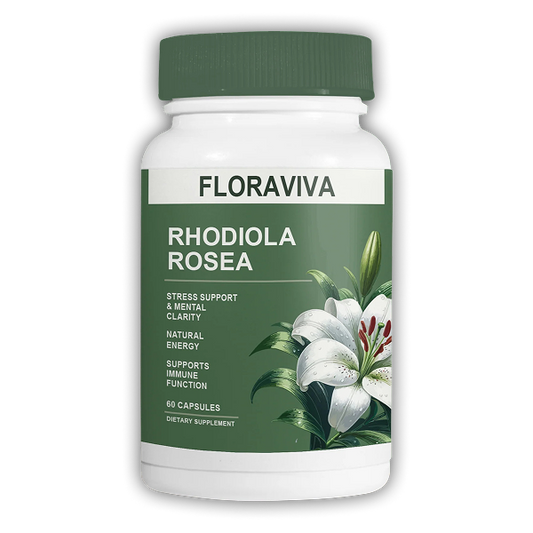 Cápsulas Rhodiola Rosea - Elimina el Estrés por Completo