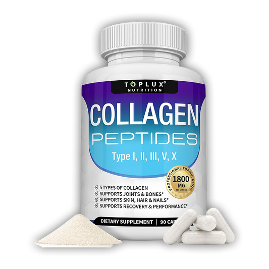 Toplux Colágeno (1800mg) - Anti-Arrugas y Anti-Edad